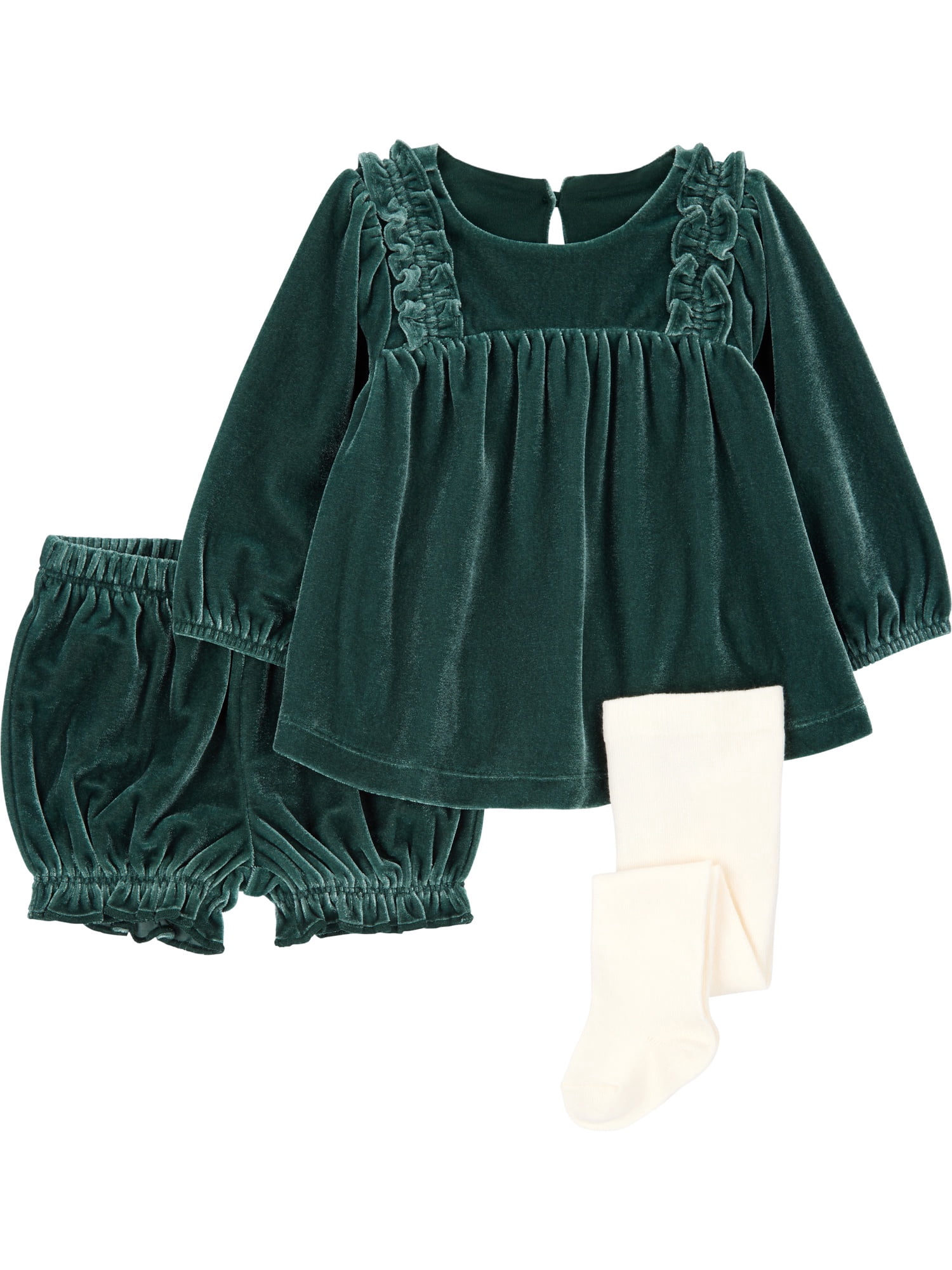 Carter's Child of Mine Baby Girl Outfit Set, 3-Piece, Sizes 0/3-24 Months -  Walmart.com