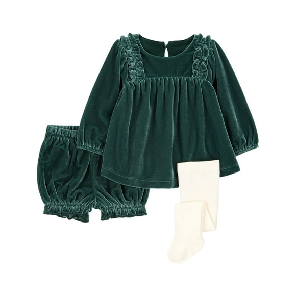 Carter's Child of Mine Baby Girl Outfit Set, 3-Piece, Sizes 0/3-24 Months