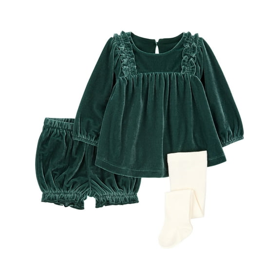 Carter's Child of Mine Baby Girl Outfit Set, 3-Piece, Sizes 0/3-24 Months