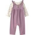 thumbnail image 1 of Carter's Child of Mine Baby Girl Overalls Jumper, 2-Piece, Sizes 0/3-24 Months, 1 of 7