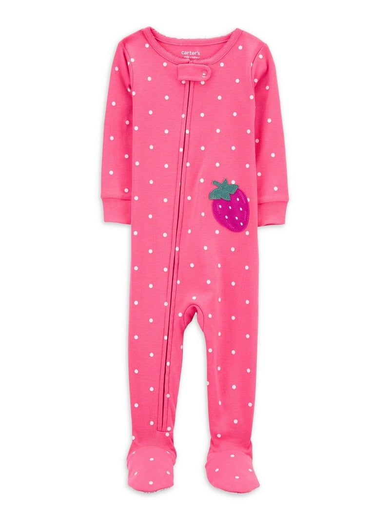 Carter's Child of Mine Baby Girl Pajama, One-Piece, 12-24M