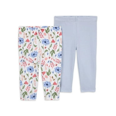 Carter's Child of Mine Baby Girl Pants, 2-Pack, Sizes Preemie-12 Months