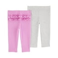 thumbnail image 1 of Carter's Child of Mine Baby Pants, 2-Pack, Sizes Preemie-12 Months, 1 of 5