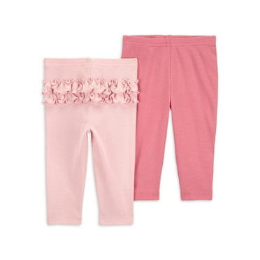 Carter's Child of Mine Baby Girl Pants, 2-Pack, Sizes Preemie-12 Months