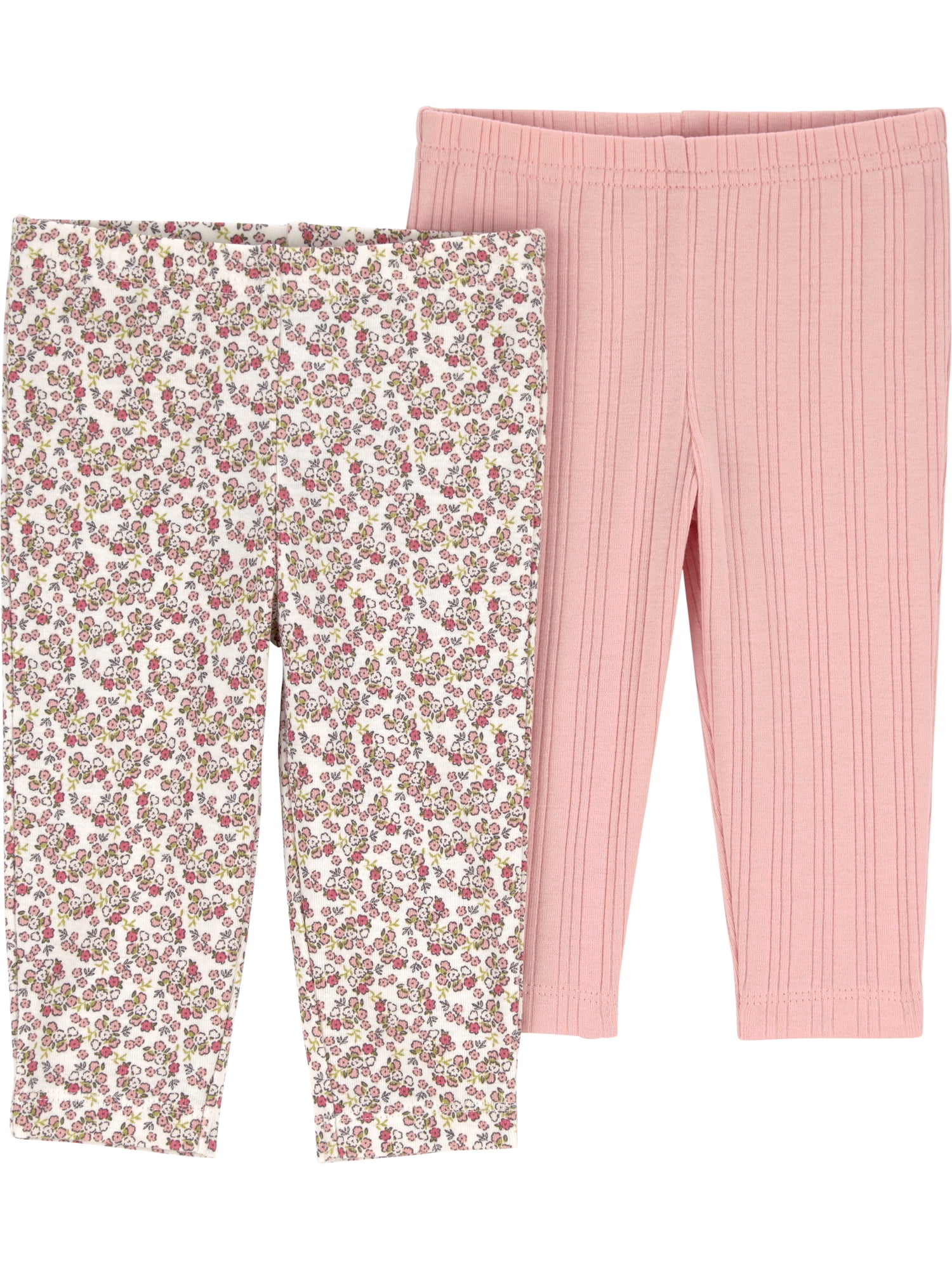 Carter's Child of Mine Baby Girl Pants, 2-Pack, Sizes Preemie-12 Months
