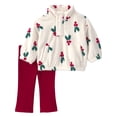 thumbnail image 1 of Carter's Child of Mine Baby Girl Pullover and Pant Outfit Set, 2-Piece, Sizes 0/3 -24 Months, 1 of 6