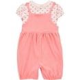 thumbnail image 1 of Carter's Child of Mine Baby Girl Romper, 2-Piece, Sizes 0/3-24 Months, 1 of 6
