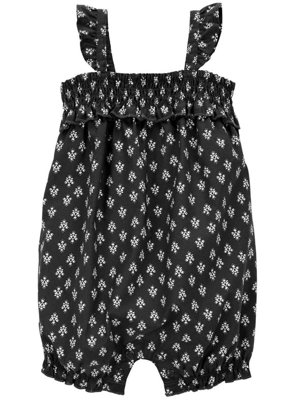 Baby Girl Romper, One-Piece, Sizes 0/3-24 Months