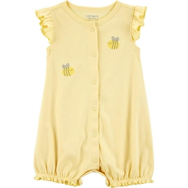 Carter's Child of Mine Baby Girl Romper, One-Piece, Sizes 0-3/24 Months
