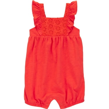 Carter's Child of Mine Baby Girl Romper, One-Piece, Sizes 0/3-24 Months
