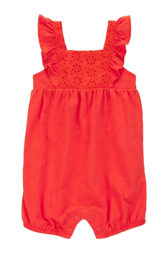 Baby Girl Romper, One-Piece, Sizes 0/3-24 Months