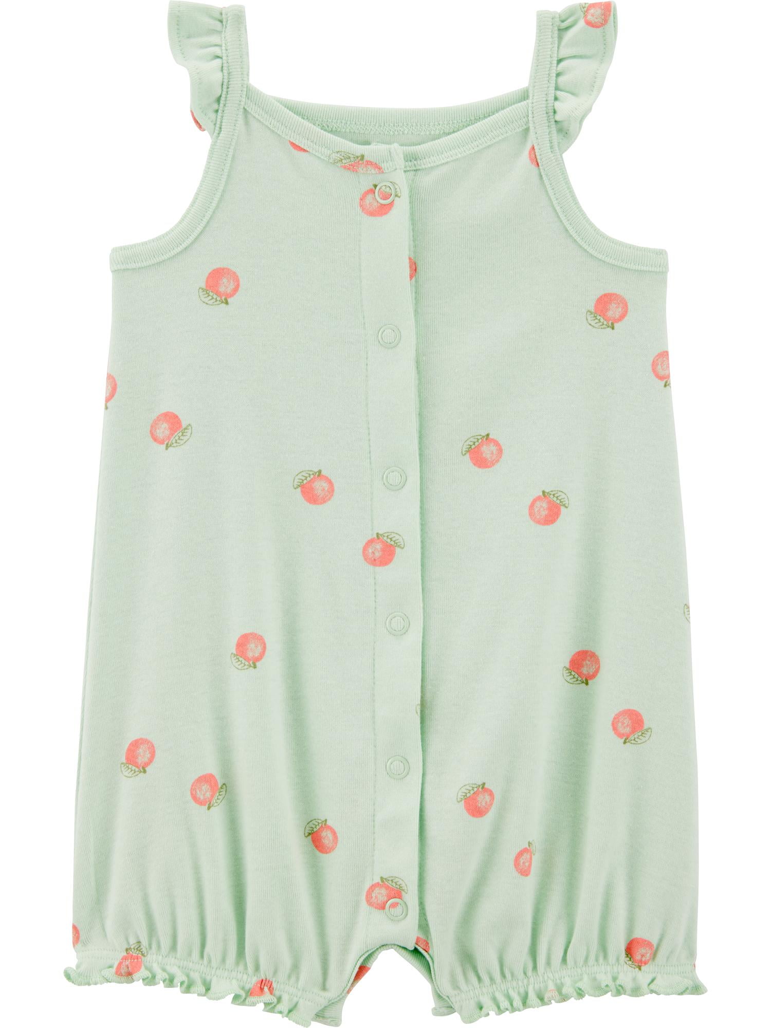 Carter's Child of Mine Baby Girl Romper, One-Piece, Sizes 0/3-24 Months