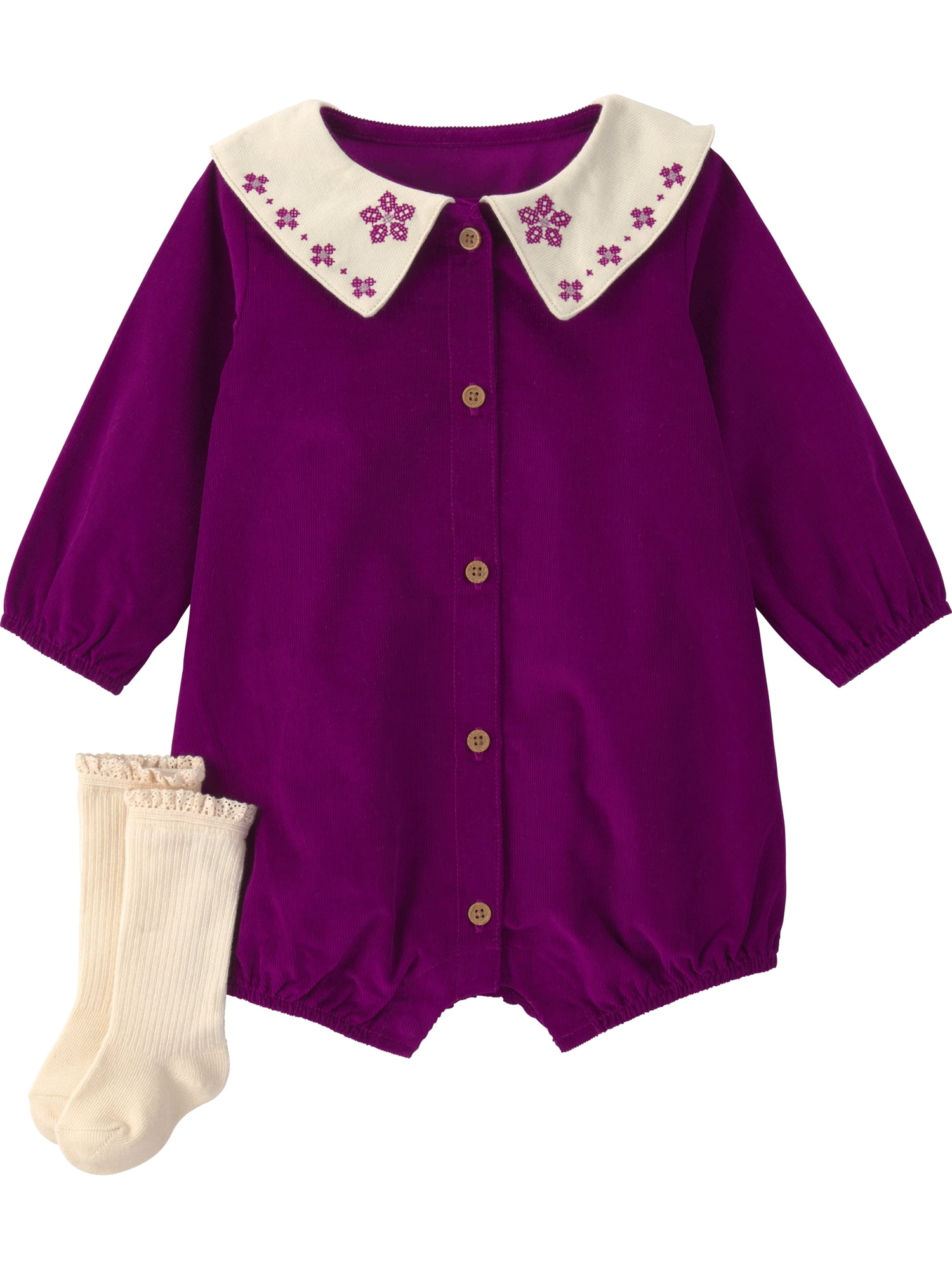 Carter's Child of Mine Baby Girl Romper Outfit Set, 2-Piece, Sizes 0/3-24 Months