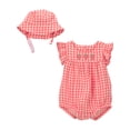 thumbnail image 1 of Carter's Child of Mine Baby Girl Romper Set, 2-Piece, Sizes 0/3-24 Months, 1 of 5