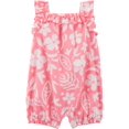 thumbnail image 1 of Carter's Child of Mine Baby Girl Romper, Sizes 0/3-24 Months, 1 of 5