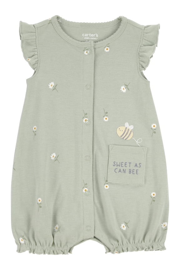 Baby Girl Romper, Sizes 0/3-24 Months