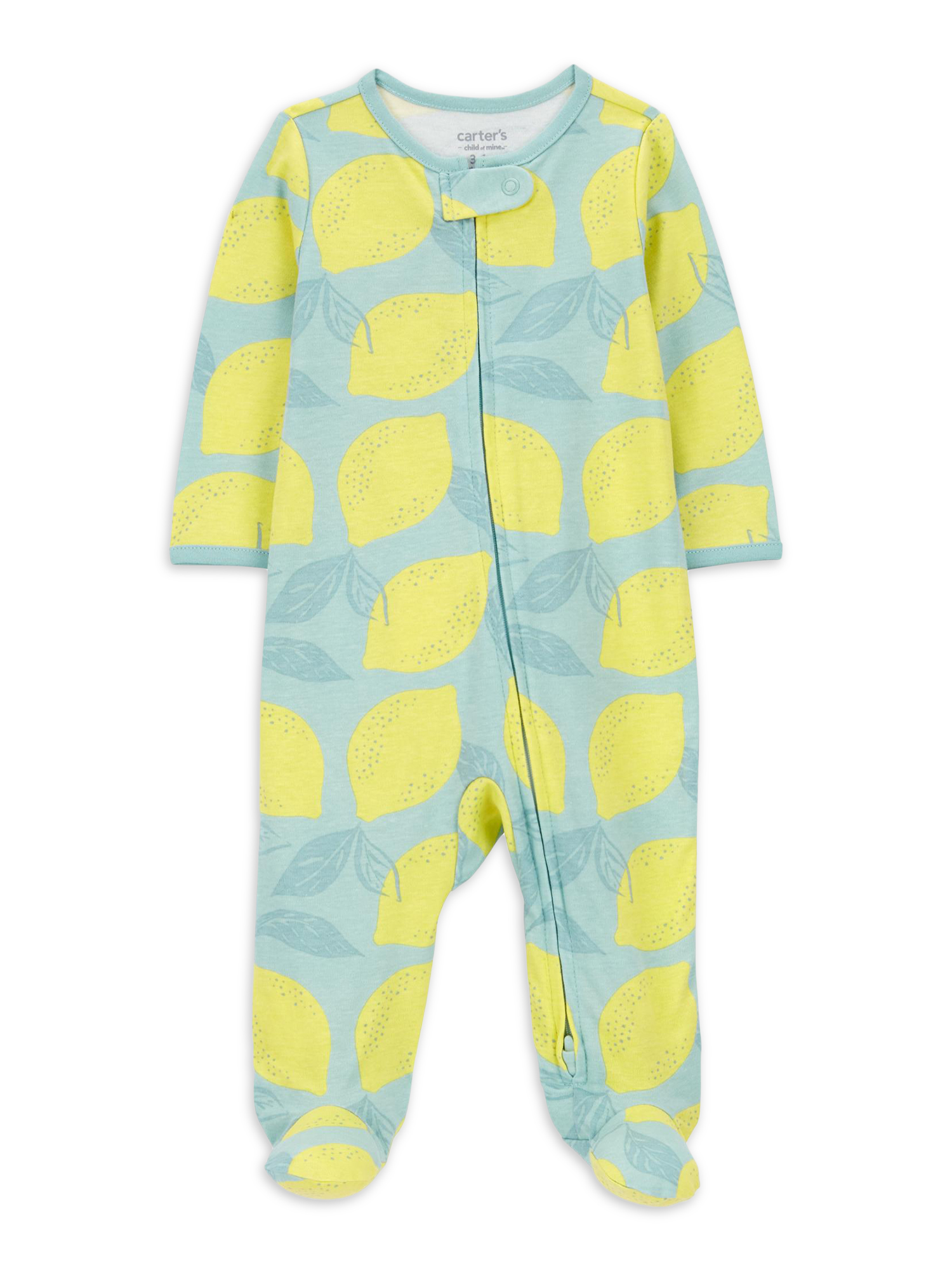 Carter's Child of Mine Baby Girl Sleep N Play, One-Piece, Sizes Preemie-6/9 Months - image 1 of 6