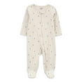 thumbnail image 1 of Carter's Child of Mine Baby Girl Sleep N Play, One-Piece, Sizes Preemie-6/9 Months, 1 of 5