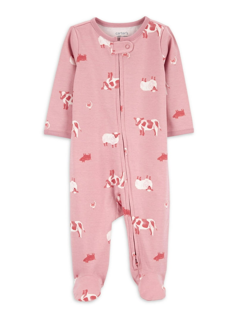Carter's Child of Mine Baby Girl Sleep N Play, One-Piece, Sizes