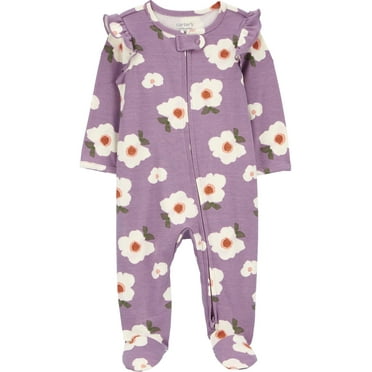 Carter's Child of Mine Baby Girl Sleep N Play, One-Piece, Sizes Preemie-6/9 Months