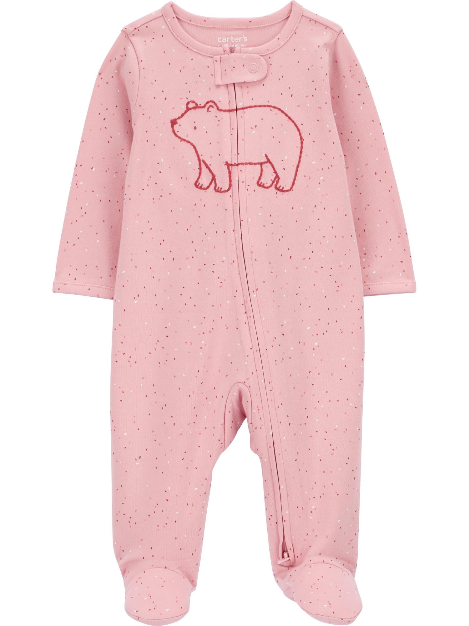 Carter's Child of Mine Baby Girl Sleep N Play, One-Piece, Sizes Preemie-6/9 Months