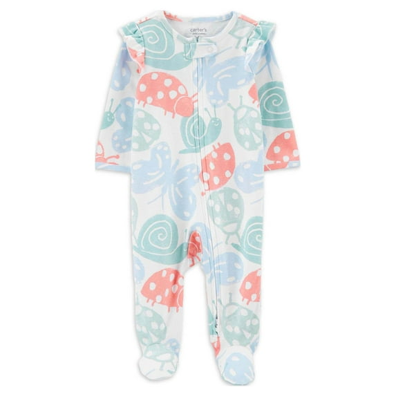Carter's Child of Mine Baby Girl Sleep N Play, Sizes Preemie-9M
