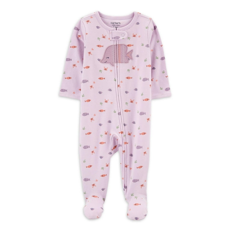 Carter's Child of Mine Baby Girl Sleep N Play, Sizes Preemie-9M - Walmart .com Carter'S Child Of Mine Baby Girl Sleep N Play, Sizes Preemie-9M - Walmart .Com