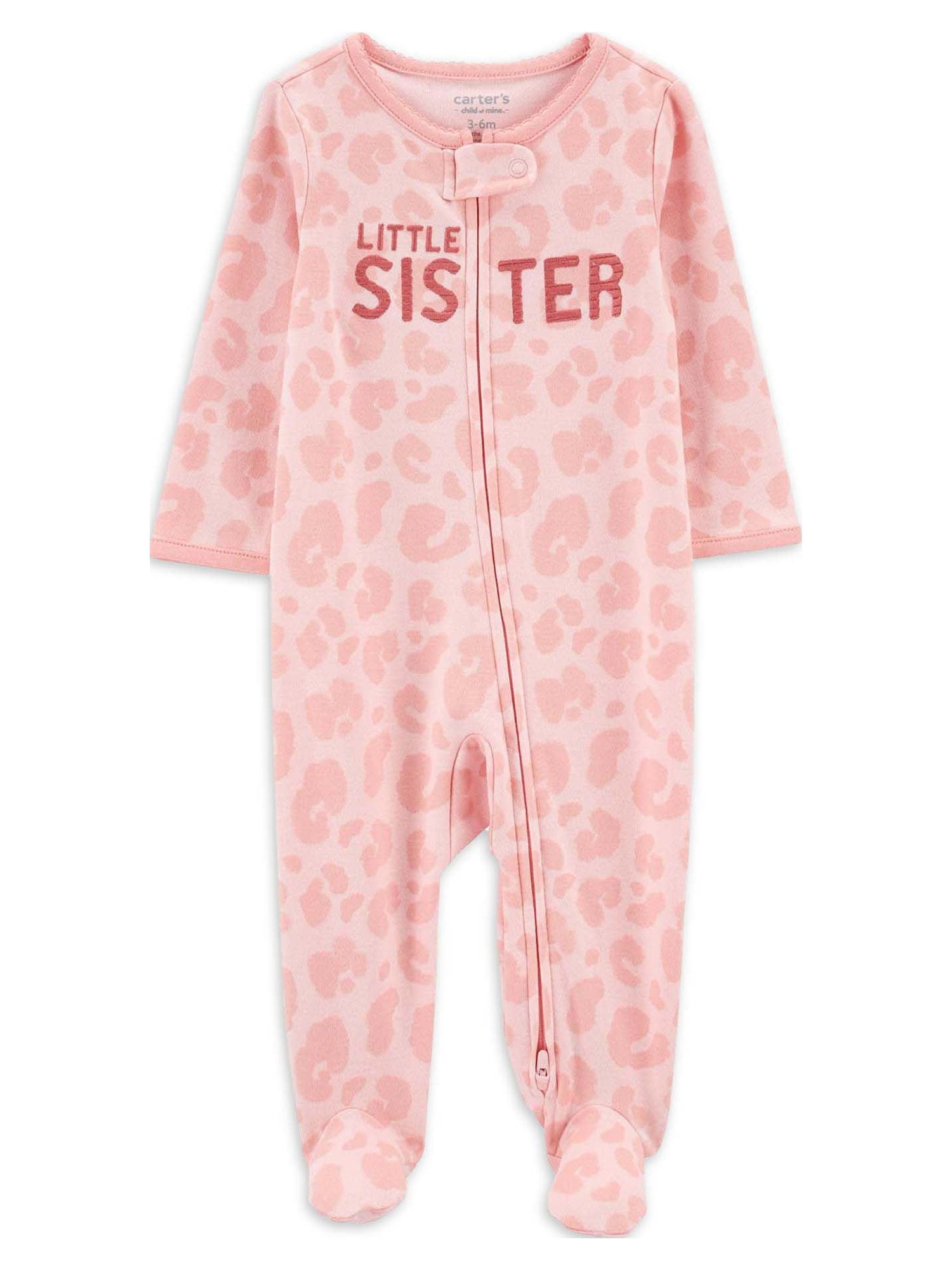 Carter's Child of Mine Baby Girl Sleep N Play, Sizes Preemie-9M