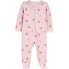 Actual Color: Pink Deer, Clothing Size: 0-3 Months