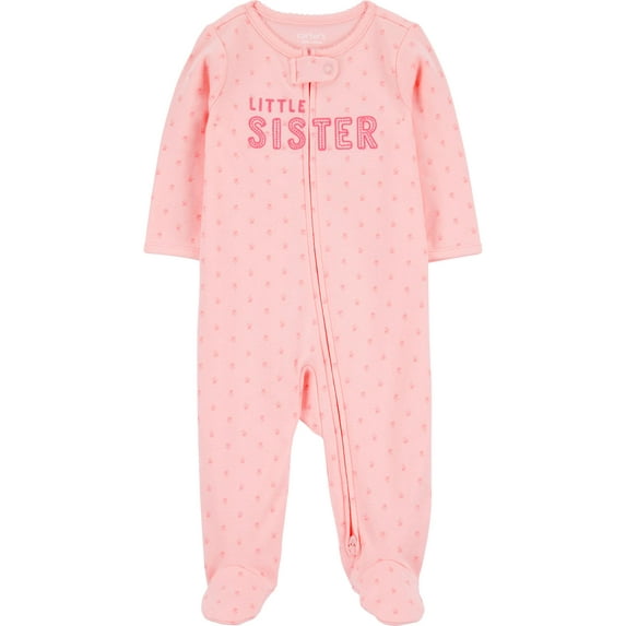 Carter's Child of Mine Baby Cotton One Piece Sleep N Play, Sizes Preemie-6/9 Months