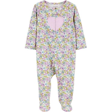 Carter's Child of Mine Baby Girl Sleep 'n Play, One-Piece, Sizes Preemie-6/9 Months