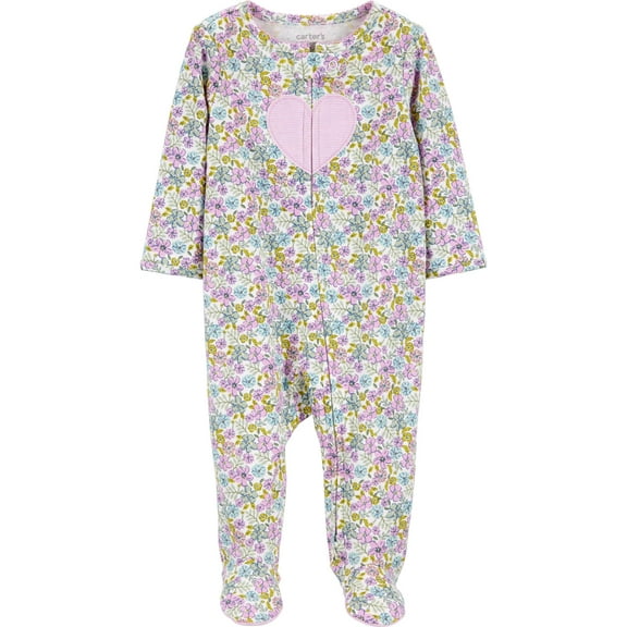 Carter's Child of Mine Baby Cotton One Piece Sleep N Play, Sizes Preemie-6/9 Months