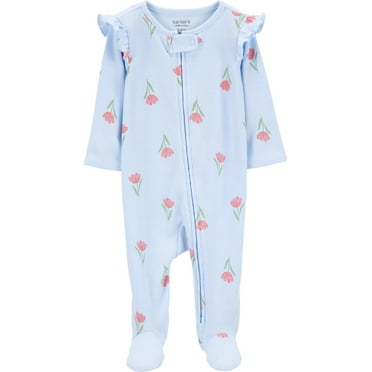 Carter's Child of Mine Baby Girl Sleep 'n Play, One-Piece, Sizes Preemie-6/9 Months