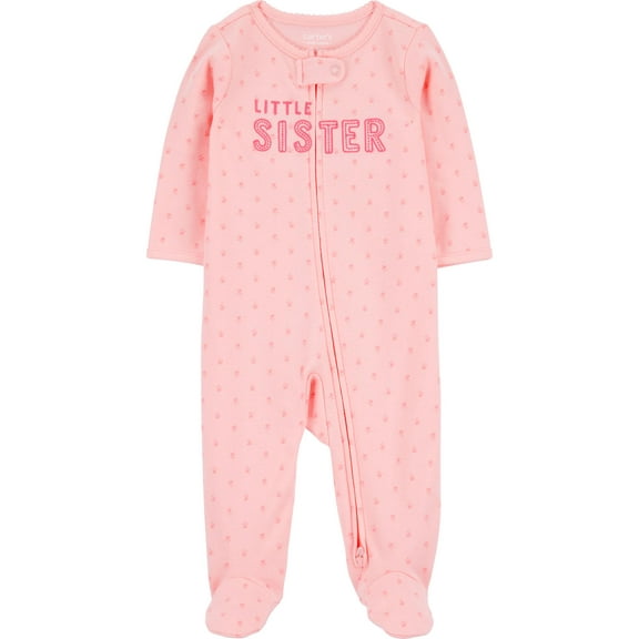 Carter's Child of Mine Baby Cotton One Piece Sleep N Play, Sizes Preemie-6/9 Months