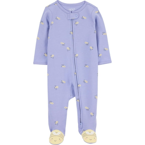 Carter's Child of Mine Baby Girl Sleep 'n Play, One-Piece, Sizes Preemie-6/9 Months