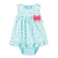 thumbnail image 1 of Carter's Child of Mine Baby Girl Solid One Piece, 1 of 1