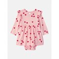 thumbnail image 1 of Carter's Child of Mine Baby Girl Valentine Dress, One-Piece, Sizes Preemie - 12 Months, 1 of 5