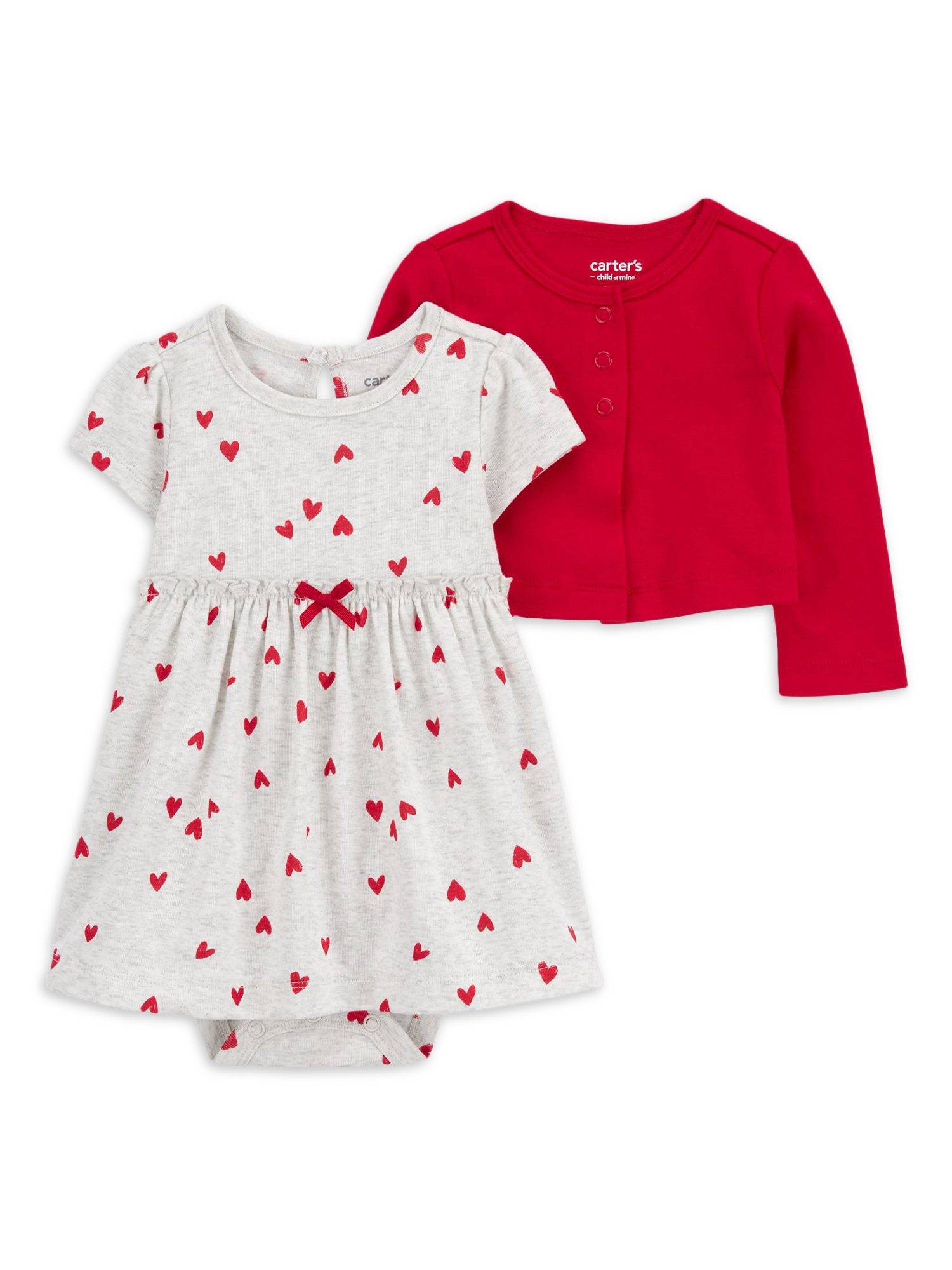 Wonder Nation Baby and Toddler Girls' Jumper Dress, Sizes 12 Months5T