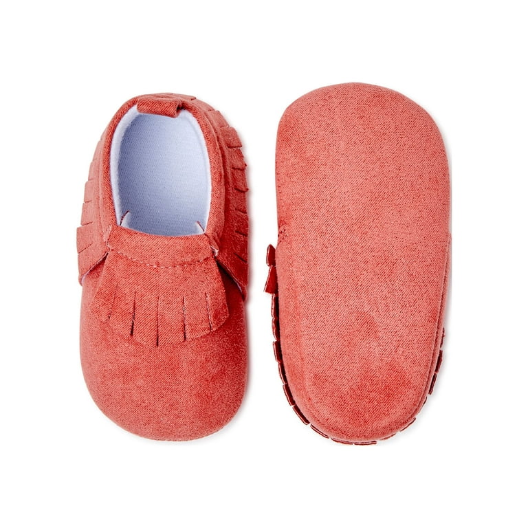 Baby girl moccasin shoes best sale