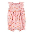 thumbnail image 1 of Carter's Child of Mine Baby Girls' Peaches One Piece, 1 of 2