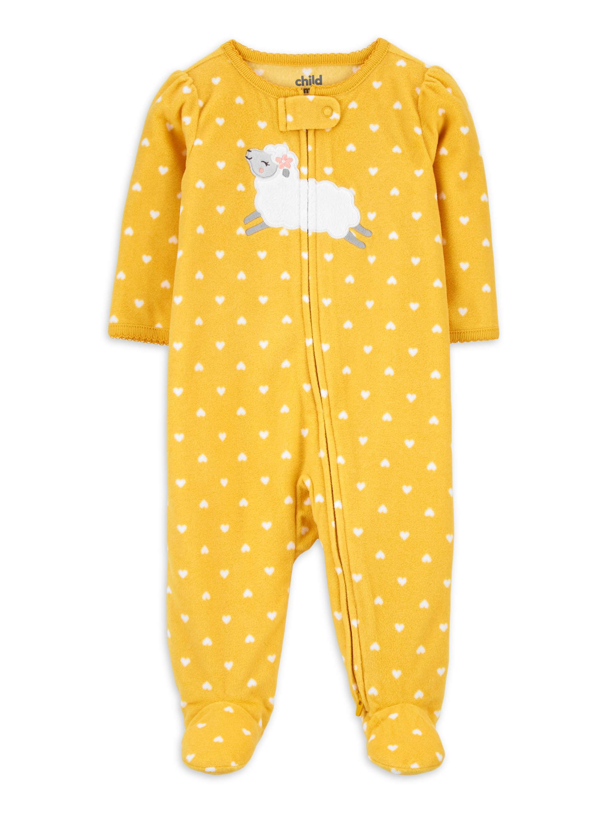 Carter's Child of Mine Baby Girls Sheep Sleep N Play