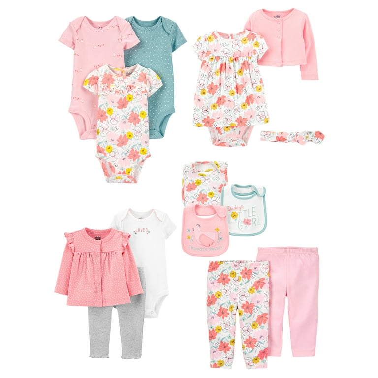 Walmart carters clearance baby girl clothes