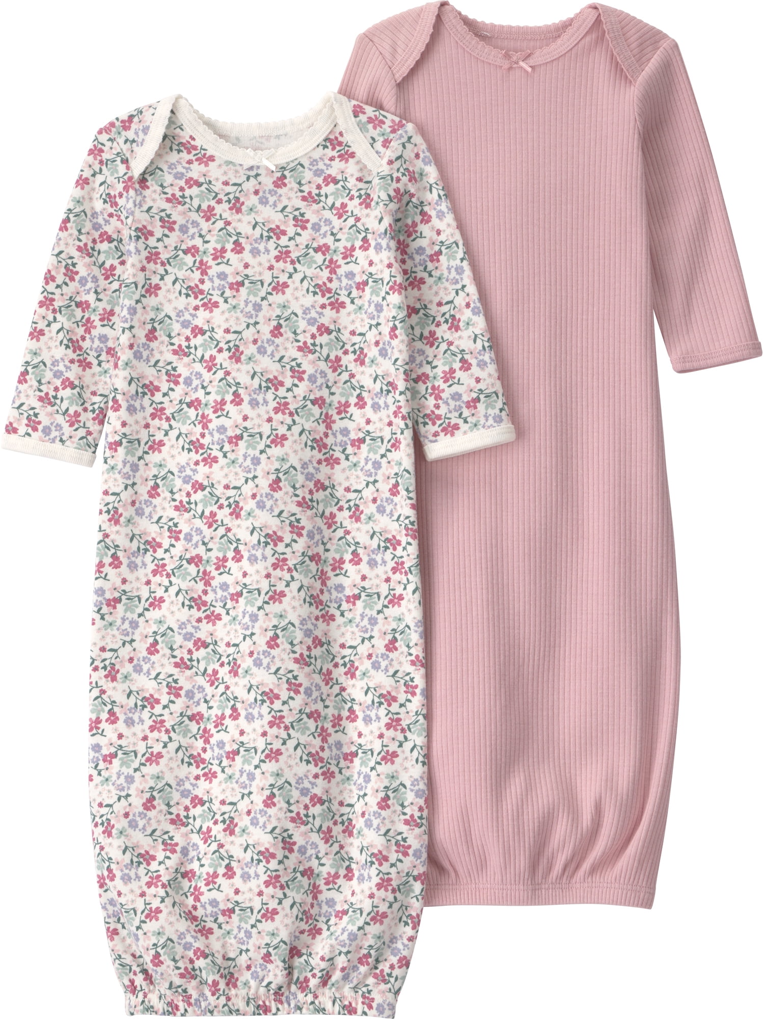 Carter's Child of Mine Baby Gown, 2-Pack, Sizes Newborn-0/3 Months
