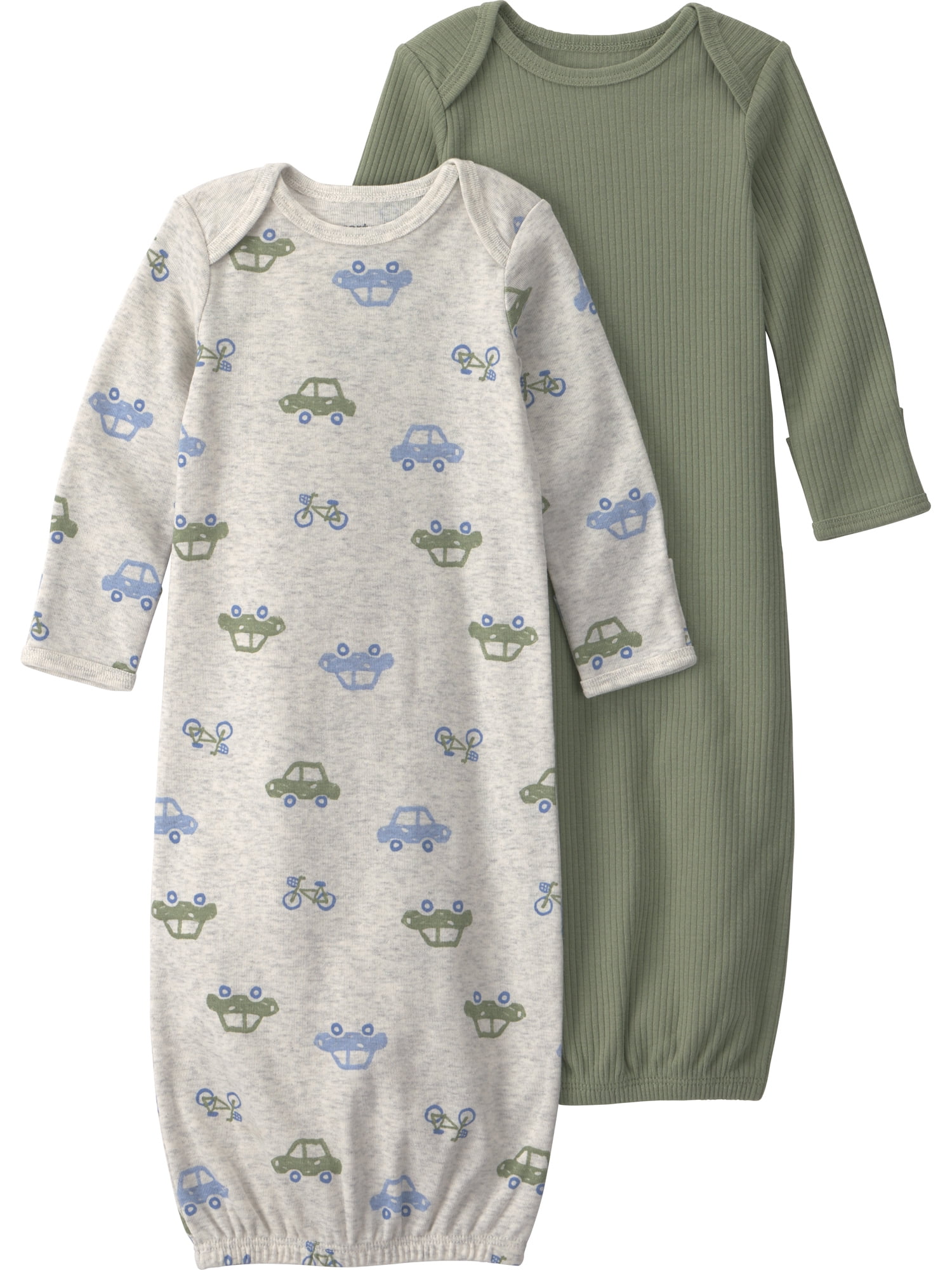 Carter's Child of Mine Baby Gown, 2-Pack, Sizes Newborn-0/3 Months