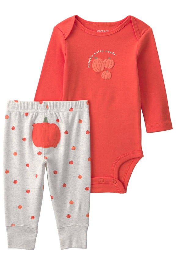Baby Halloween Outift Set, 2-Piece, Sizes Preemie-12 Months
