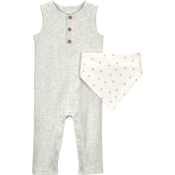 Carter's Child of Mine Baby Jumpsuit, 2-Piece, Sizes Preemie-24 Months