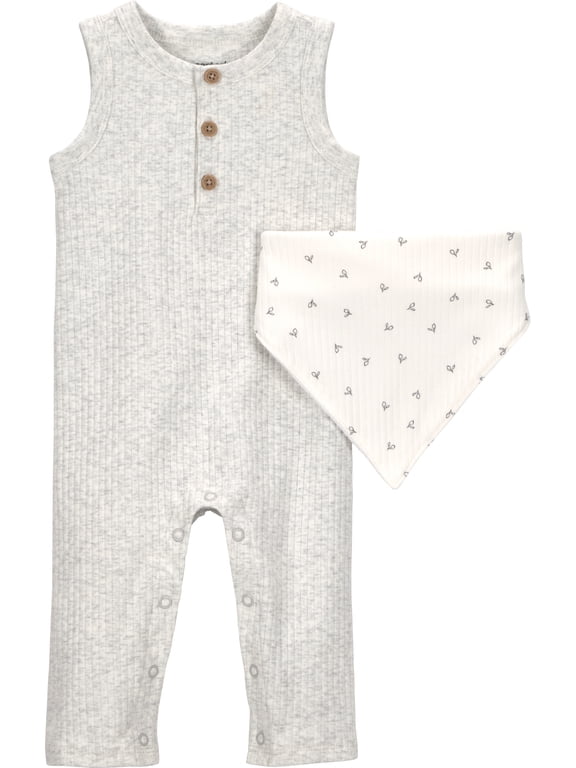 Baby Jumpsuit, 2-Piece, Sizes Preemie-24 Months