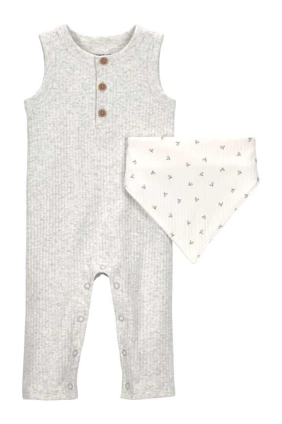 Baby Jumpsuit, 2-Piece, Sizes Preemie-24 Months