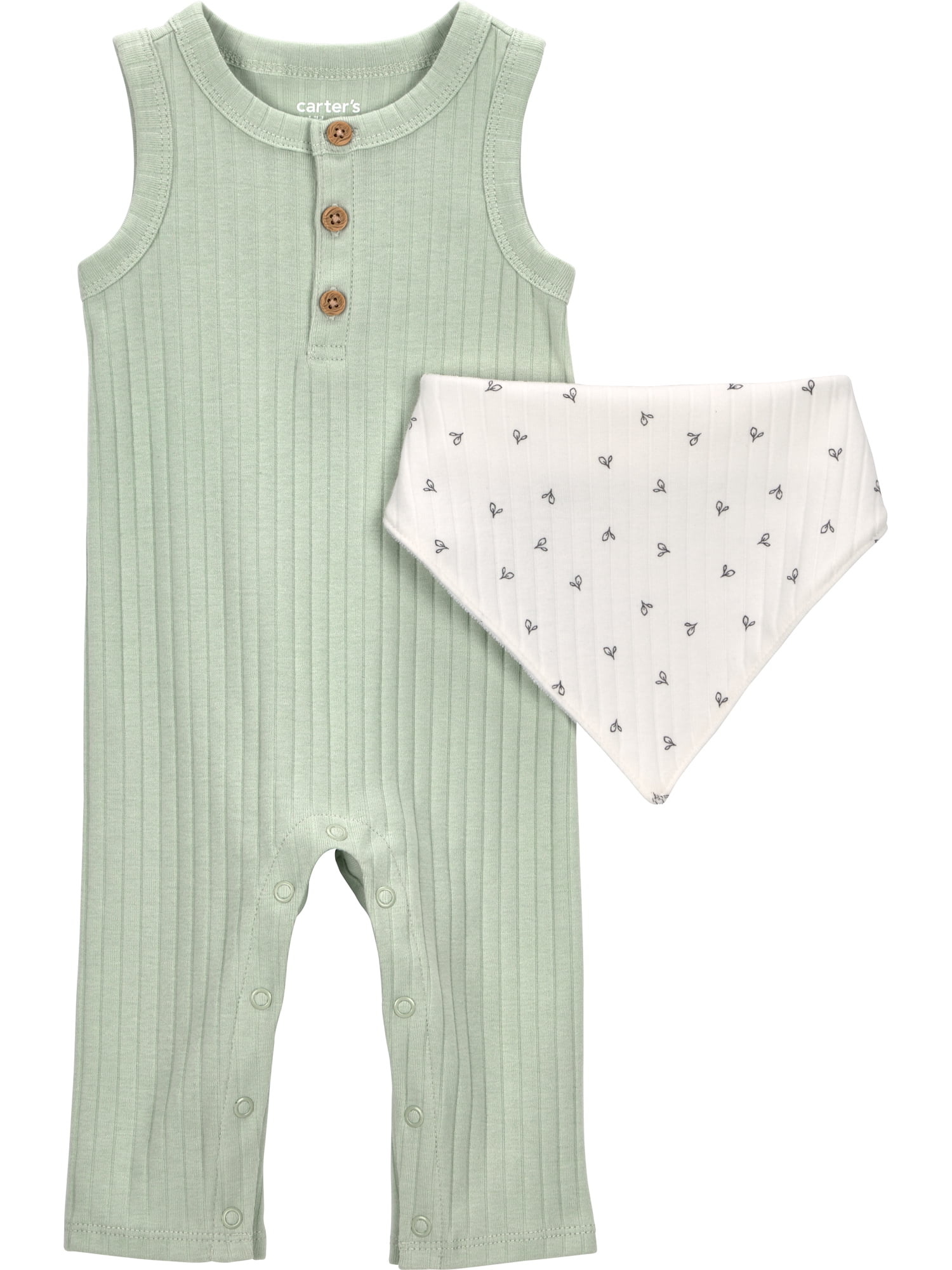 Carter's Child of Mine Baby Jumpsuit, 2-Piece, Sizes Preemie-24 Months
