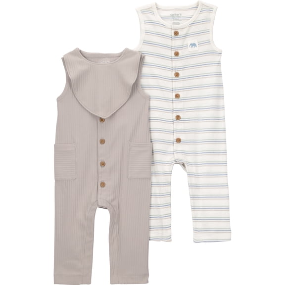 Carter's Child of Mine Baby Jumpsuit Set, 3-Piece, Sizes Preemie-24 Months